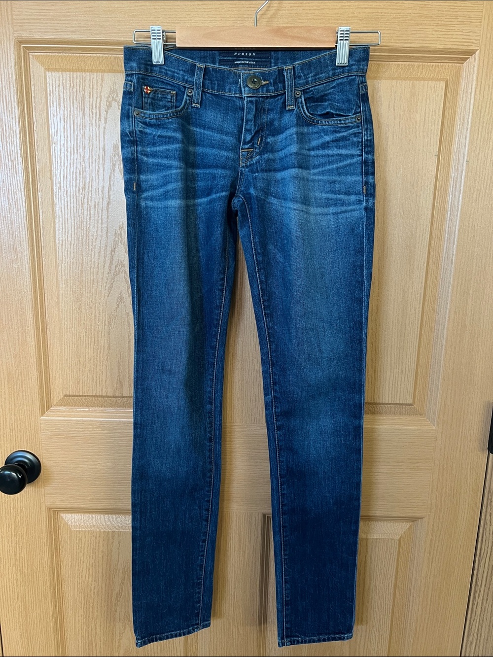 Hudson Women's Skinny Dark Blue Jeans